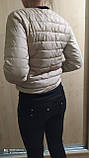 Куртка жіноча колір темна пудра розмір 42 44 46, фото 9