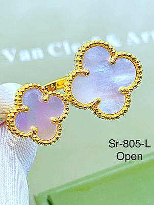 Кільце Stainlees Steel (преміум) (14-K) Sr-805(8) open, фото 2