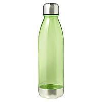 Бутылка пластиковая с металлической крышкой для печати логотипа 650 мл Зеленый