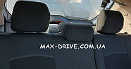 Чохли на сидіння  LADA  2110 sedan  1995- задня спинка 1/2 1/2; задній  підлокітник; cидіння суцільне ; 4, фото 5