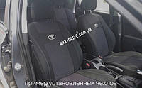 Чехлы на сиденья DAEWOO NEXIA 1 sedan 1994-2008 задняя спинка и сидение цельные; задние подголовники "горбы"