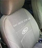 Чохли на сидіння  FORD C-MAX 2002-2010 з/сп та cидіння из 3 частей; закрытый тыл; передн подлокот. 5 підголов;, фото 2