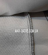 Чохли на сидіння  FORD C-MAX 2002-2010 з/сп та cидіння из 3 частей; закрытый тыл; передн подлокот. 5 підголов;, фото 6