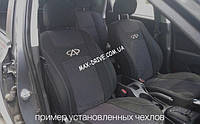 Чохли на сидіння CHERY E-5 2013- задня спинка та cидіння суцільні ; бочки; 2 перед подг; задние підголівники