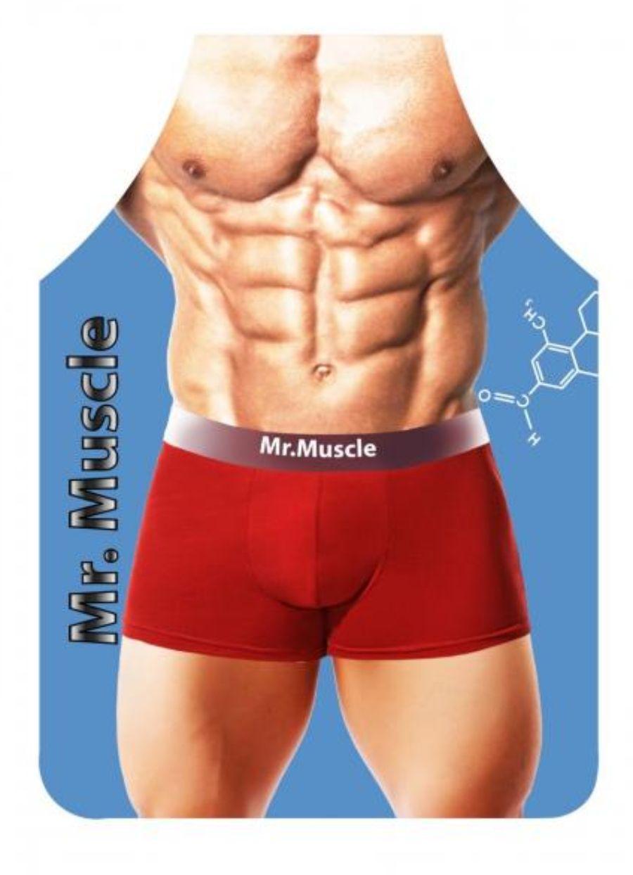 Фартух "Mr. Muskle" оригінальний подарунок чоловікові, чоловікові, братові, колезі, куму, другові