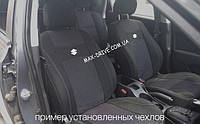 Чехлы на сиденья SUZUKI SX4 hatchback 2006-2013 задняя спинка и сидение 1/3 2/3; закрытый тыл; 5 подголовн;