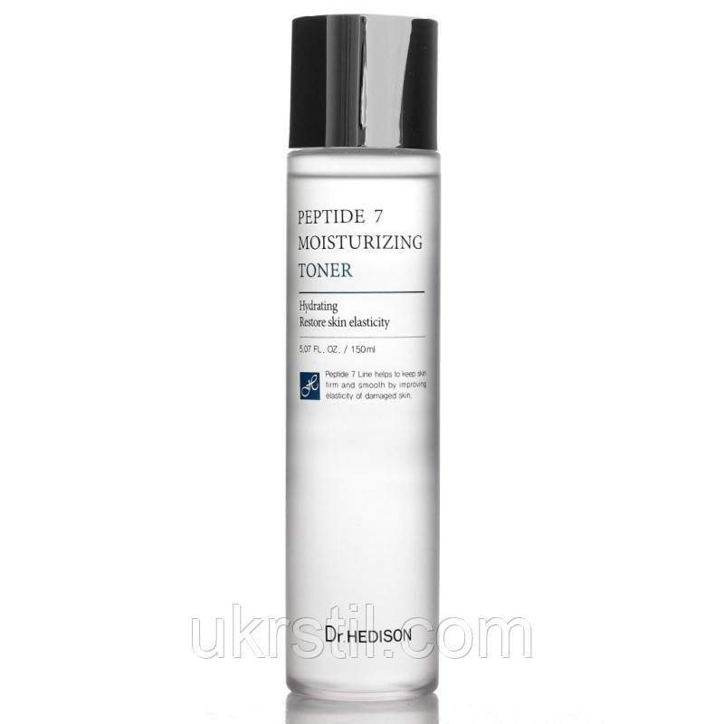 Тонік 7 пептидів для вікової шкіри Dr. Hedison Peptide 7 moisture toner, фото 1