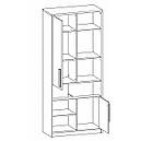 Шафа (шафа) з ламінованої ДСП в дитячу кімнату Айго 2Д1Ш Сокме, фото 2