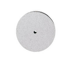 Гумка силіконова біла, No100, диск 22х3 мм