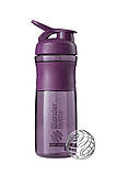 Шейкер спортивний (пляшка) BlenderBottle SportMixer 28oz/820ml Plum (Original), фото 3