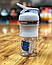 Шейкер спортивний (пляшка) BlenderBottle SportMixer Flip 20oz/590ml White, фото 7