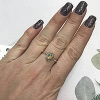 Эфиопский опал 17 р. кольцо с натуральным опалом в серебре кольцо с камнем опал серебро Индия