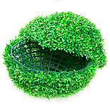 Штучна рослина кущ, Самшит, зелений, 38 см, пластик (960156), фото 2