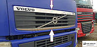 Накладка решетку радиатора верхняя + нижняя для Volvo FH13 (2008-2012)