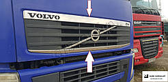 Накладка решітку радіатора верхня + нижня для Volvo FH13 (2008-2012)