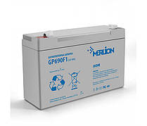 Акумуляторна батарея дитячого електромобіля Merlion 6 V 9 AH GP690F1 AGM