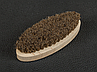 Щітка для полірування взуття Saphir Polisher Brush (овальна, сірий ворс), фото 2
