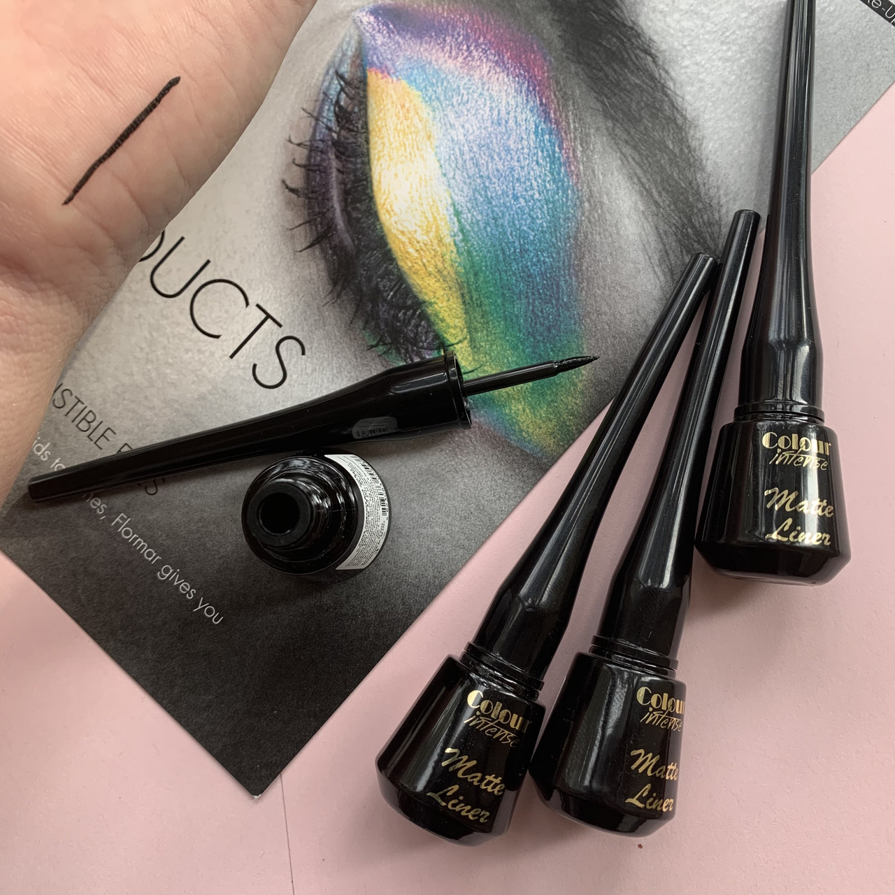 Підводка для очей MATTE Liner Чорна Colour Intense