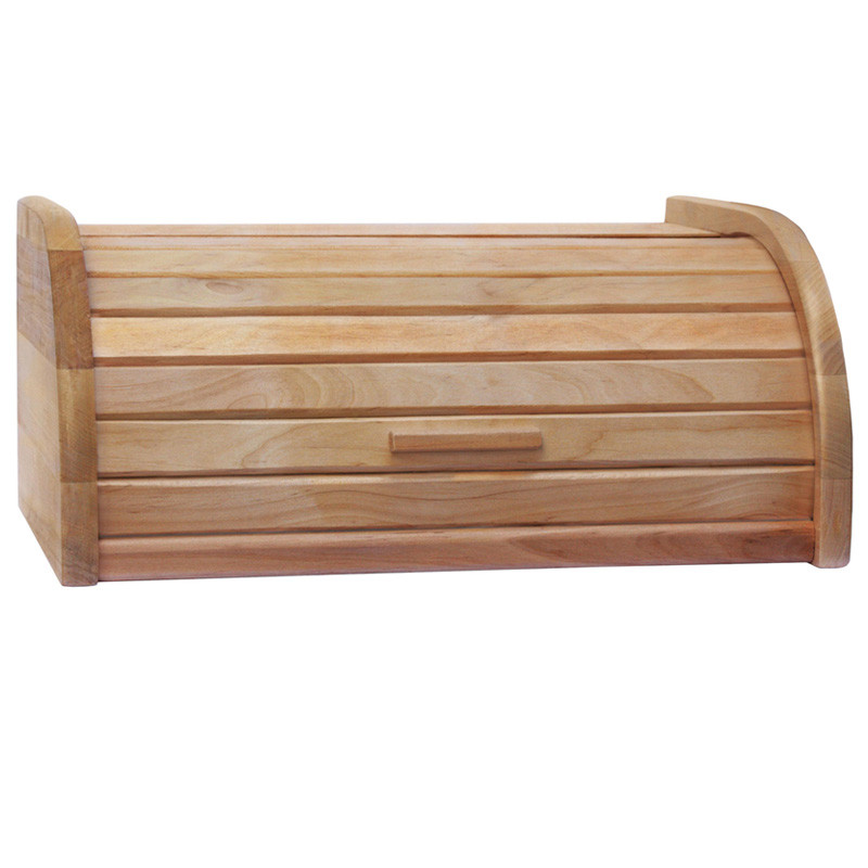 Хлібниця дерев'яна, натуральна (20,5х40,5х30,5 см)