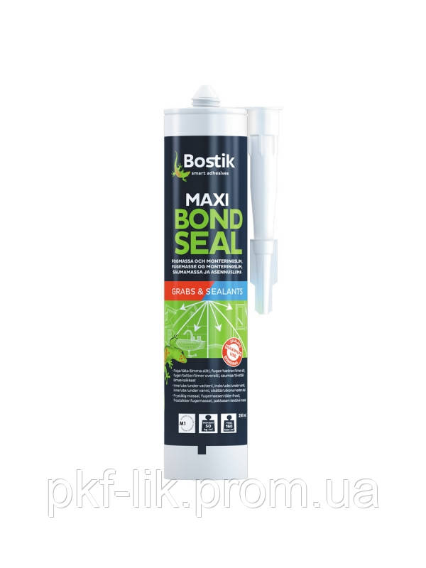 Клей герметик універсальний Bostik Maxi Bond Seal, 0,29 л