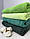 Махрові банні рушники Зелені листочки, фото 4
