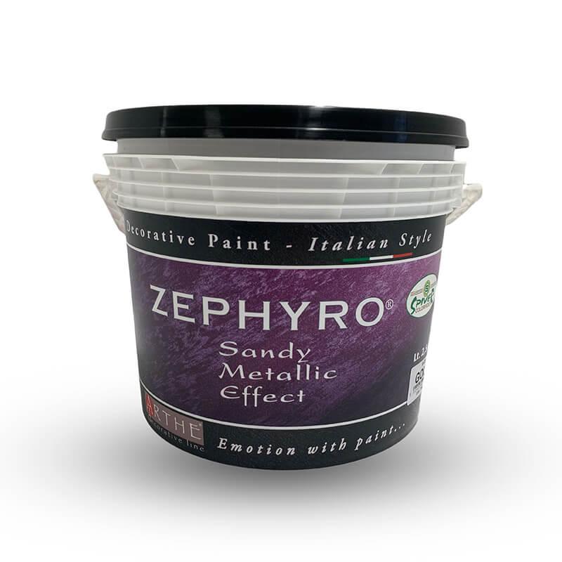 ZEPHYRO PEARL — фінішне покриття з ефектом металевого піску та перлинним блиском. SPIVER, фото 1