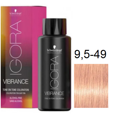 Краска для Волос Schwarzkopf Igora Vibrance Безаммиачная 9,5-49 Светлый ...