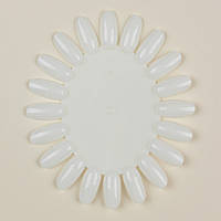 Палітра для лаків і дизайну нігтів "Ромашка" велика кругла на 20 кольорів