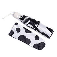 Парасолька жіноча складана повний автомат KAFA "Далматин" антивітер, УФ-захист (3323)