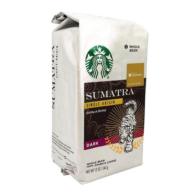 Кофе в зернах Starbucks Sumatra Dark 340г - фото 1 - id-p1391301211