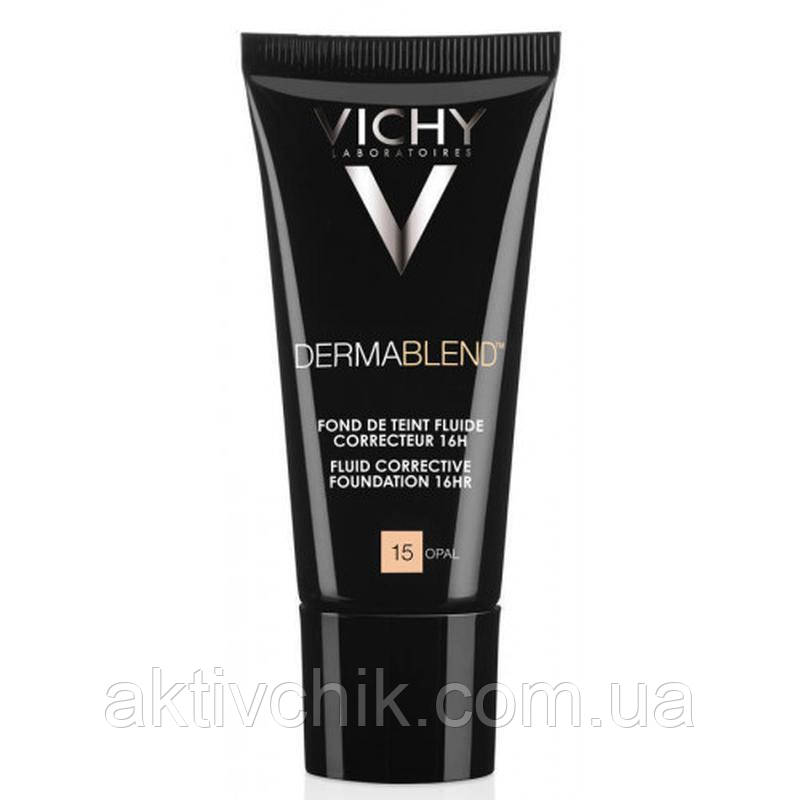 Тональний флюїд для обличчя Vichy Dermablend коригуючий відтінок 15, 30 мл