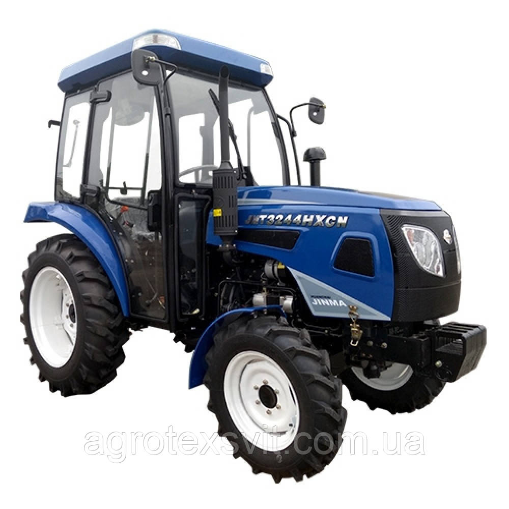 Мінітрактор JINMA JMT 3244HXCN з кабіною.  Ходозменшувач., фото 1