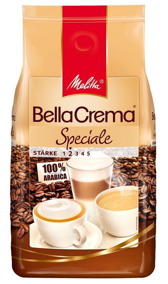 Кофе Melitta Bella Crema Speciale в зернах 1 кг - фото 1 - id-p1391302094