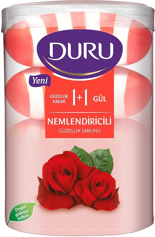 Туалетне мило DURU Fresh Sensations 4*100 Троянда