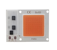 Світлодіод ЛЕД, LED 20Вт 220В - повний спектр, фітолампа