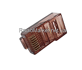 Штекер (джек) комп'ютерний RJ-45 8P8C 100 штук