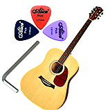 Електроакустична гітара  EQUITES WKL 01 N 41'' + Cherub GT-3 Preamp, фото 2