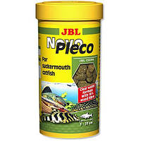 Основний корм JBL NovoPleco для невеликих і середніх кольчужних сомів, 250 мл