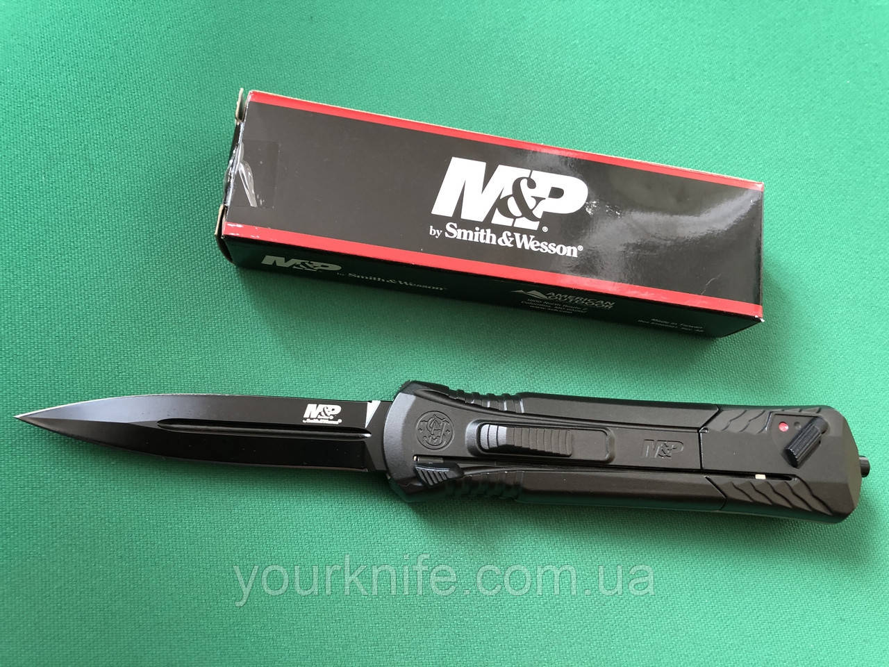 Ніж автоматичний фронтальний Smith&Wesson M&P OTF Spear Point, фото 1