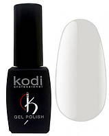 Гель-лак для ногтей Kodi Professional Black&White №BW030 Белый с легким оливково-серым оттенком 8 мл (4217Qu)