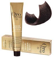 Крем-краска безаммиачная для волос Fanola Oro Therapy №6/00 Intense dark blonde 100 мл (3085Qu)