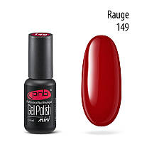 Гель-лак PNB Gel nail polish mini №149 rauge 4 мл (15004Qu)