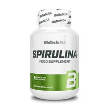 Вітаміни Biotech USA Spirulina - 100 таб