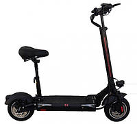 Електросамокат Crosser T4 чорний із сидінням