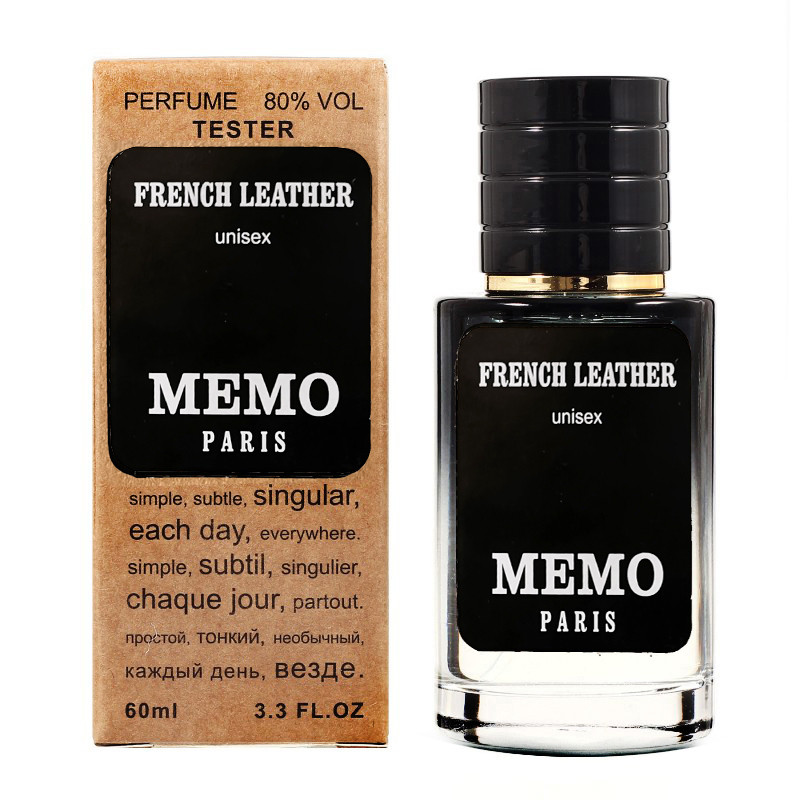 Memo French Leather TESTER LUX, унісекс, 60 мл