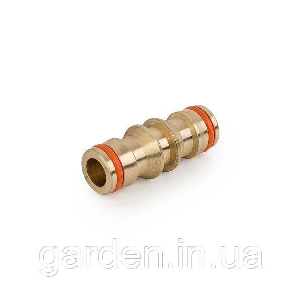 Ніпель латунний для з'єднання двох конекторів, BRASS, BR-2200