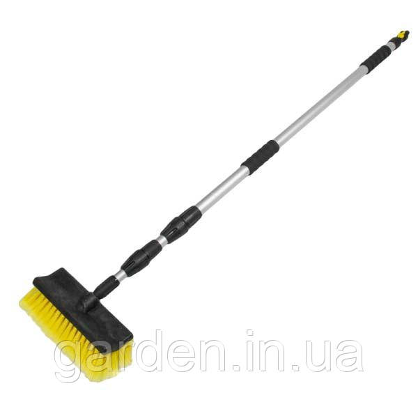 Щітка автомобільна, телескопічний держак 140-300 см з клапаном, NEW-PROFI, ESQ2356, фото 1