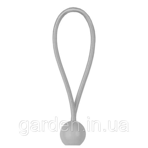 Петля еластична гумова з кулькою 15см BUNGEE CORD BALL, BCB-0515GY-L