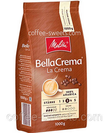 Кава зернова Melitta Bella Crema La Crema 1кг, фото 2