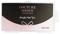 Формы для наращивания ногтей силиконовые Couture Color Acrylic Nail Tips 100 шт (11228Qu)